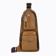 thumbnail image 2 of Bolso bandolera de piel sintética para hombre – Bolso de hombro informal de negocios para viajes, trabajo y uso diario., 2 of 6