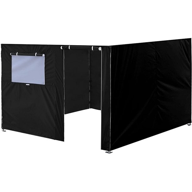 Eurmax 10x10 Full Zippered Walls for Canopy Tent,Enclosure Sidewall Kit