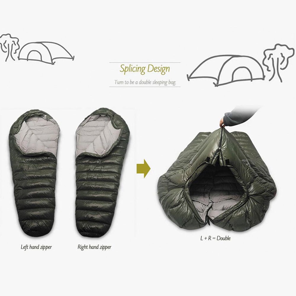 Kamperbox Sleeping Bag Camping Winter Sleeping Bag Ultralight Sleeping Bag Camping Sleeping Ultralight Camping