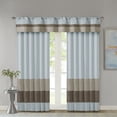 thumbnail image 4 of Madison Park Amherst Polyoni Pintuck Window Valance -50X18" MP41-2229 By Olliix, 4 of 5
