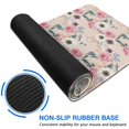thumbnail image 6 of Long Mouse Pads for Desk,Pioneer Flower Floral Print Pattern Desk Mats on Top Of Desks, Desk Mouse Pad Extra Large with 3mm Non-Slip Base and Stitched Edge for Gaming,Office,Work,Home 31.5"x15.7", 6 of 6