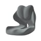 thumbnail image 1 of Cojín asiento y respaldo espuma viscoelástica, multiusos, cómodo, portátil, ergonómico, con soporte para la espalda, ideal para sillas Gris oscuro, 1 of 8