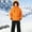 Brown, variant on EnJoCho Kids Youth Snowsuit 2 Piece Ski Outfit Windproof 𝖶aterproof Winter Coat Bib Pants Snowboard Insulated Snowsuit Overalls