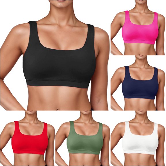 Bigetiay Womens Bikini Top Light-Support Triangle Bathing Suit Top Minimalist Full Coverage Swim Top Only, Size L