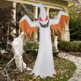 thumbnail image 2 of UBesGoo Inflatable Halloween Decoration 12 FT Giant Ghost for Halloween Party Outdoor, Yard, Garden, Lawn Decorations, 2 of 9
