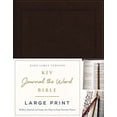 thumbnail image 1 of KJV Journal the Word Bible (Large Print, Brown Bonded Leather), 1 of 3