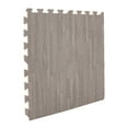 thumbnail image 3 of Grey Wood Grain Thick Printed Foam Tiles Foam Mat for wood and ceramic floors, 3 of 18