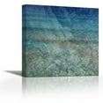 thumbnail image 1 of Clear Water - Contemporary Fine Art Giclee on Canvas Gallery Wrap - wall décor - Art painting - 24 x 24 Inch - Ready to Hang, 1 of 2
