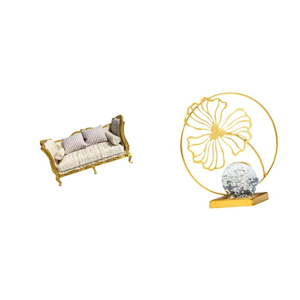 sofá de casa de muñecas,Muebles para casa de muñecas,sofá para casa de muñecas,decoración a escala,Accesorios para casas de muñecas,sofás en miniatura,juguetes,Estatua de hoja,Estatua