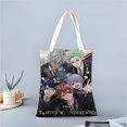 thumbnail image 2 of Twisted Wonderland Bolso de tela con estampado de lienzo para mujer, bolsa de compras reutilizable y estética, con cremallera interior, regalo para mujer,40*45cm., 2 of 6
