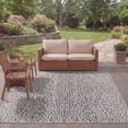 thumbnail image 4 of Safavieh Courtyard Karina Animal Indoor/Outdoor Area Rug, Gray/Black, 5'5" x 7'7", 4 of 13