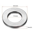thumbnail image 3 of Unique Bargains AXK1730+2AS Needle Roller Thrust Bearings with 2 Washers, 17x30x2mm GCr15, 3 of 4