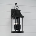 thumbnail image 7 of Capital Lighting 953641 Bridger 4 Light 28" Tall Outdoor Wall Sconce - Black, 7 of 7