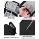 thumbnail image 5 of Bolsa Multicapa para Guardar Accesorios Digitales con Rejilla Organizadora. Funda Rígida para Batería Externa, Auriculares Usb y Cables de Datos. Funda de Poliéster Antipolvo, 19 X 11 X 3,5 Cm., 5 of 6