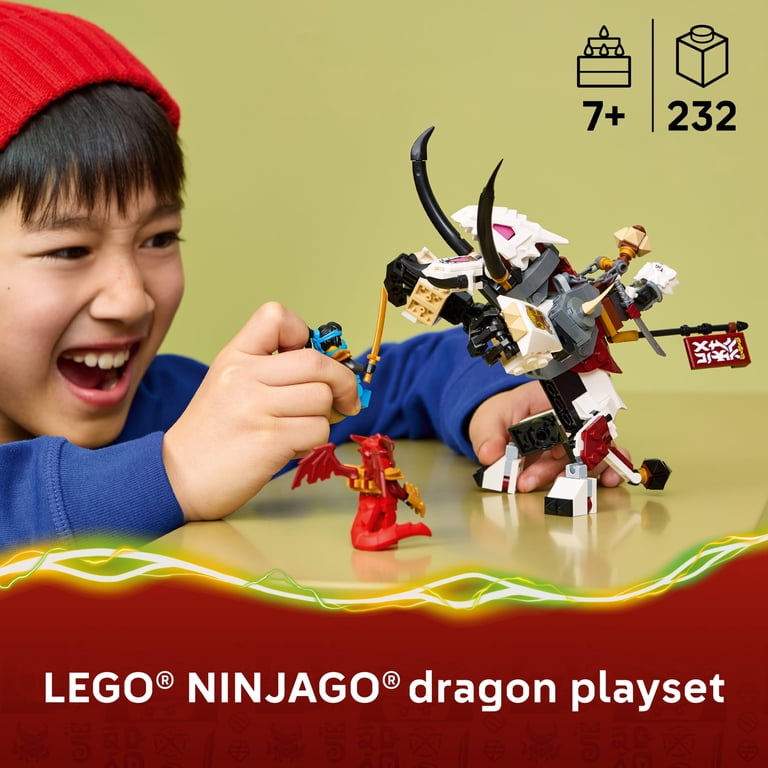 LEGO NINJAGO Zilvar and Grimtak the Dragon Beast - Building Toy
