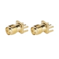 thumbnail image 1 of 100 Pcs RF Coaxial Connector SMA Female Base Socket Adapter 4 Pin RF Connector Wide Bandwidth SMAKE Edge Mount RF Cable Connector, 1 of 8