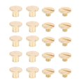 thumbnail image 1 of BrassKnurledFlatHeadRivets-10PackforBelts,Backpacks,Furniture(Gold), 1 of 5