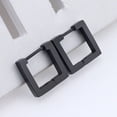 thumbnail image 1 of Pendientes de acero inoxidable de estilo coreano con personalidad geométrica para hombres y mujeres, pendientes de moda, pendientes simples, pendientes triangulares de acero de titanio, 1 of 4