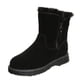 thumbnail image 1 of Botas de nieve cálidas de terciopelo de invierno Botas de mujer Botas Martin de estilo británico Botines planos, 1 of 6