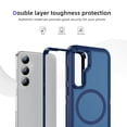 thumbnail image 4 of ShellTech for Samsung Galaxy S24 Magnetic Case Compatible with Magsafe Dual Layer Military-Grade Protection Heavy Duty Shockproof Rugged Protective Cover for Samsung S24,C, 4 of 7