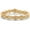 14K Yellow Gold Plated, variant on Gem Stone King 18K Yellow Gold Plated Filigree Ornate links Rough Faceted Diamond Tennis Bracelet for Women (1.00 Cttw, 7.5 inches)