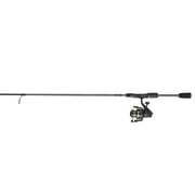 Abu Garcia Prime Spinning Combo, 7 Medium, Black, 3000-Size Reel