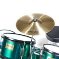 Mendini by Cecilio 16" 5Piece Complete Kids / Junior Drum Set with Adjustable Throne, Cymbal