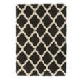 thumbnail image 3 of Sweet Home Stores Cozy Moroccan Trellis Design Contemporary Living & Bedroom Soft Shag Area Rug, 3'3" x 4'7", Charcoal Gray, 3 of 5