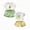 0604-Z1-a, variant on Toddler Back to School Clothes Fruits Embroidery Flutter Sleeve Top Plaid Shorts Kids First Day of School Outfits 4PCS Baby Girl Smocked Outfits Summer