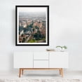 thumbnail image 3 of Over Bergamo 01 - Bergamo Lombardy Italy Photography Cityscape Architecture Skyline Travel Poster Italian Scenic Black Framed Wall Art Print 16 x 20 inches, 3 of 4