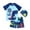 # 02, variant on Bullpiano Toddler Baby Boys Short Sleeve Rashguard Dinosaur Bathing Suit Set Quich Dry Swimwear Surfing Suit