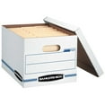 thumbnail image 2 of Bankers Box 703 Letter / Legal 10x12x15 Basic-Duty Storage & File Boxes w/ Lift-Off Lids (Pack of 10), 2 of 8