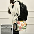 thumbnail image 6 of FORMRS Student Insulated Lunch Bag with Shoulder Strap Reusable Cooler Box for School, Candy Orange, 6 of 9