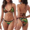 thumbnail image 3 of Disketp Chameleon para Bañador de Dos Piezas para Mujer, Bikini Sexy Halter String, Conjunto de Bikini en Triángulo, 3 of 6