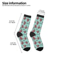 thumbnail image 2 of Naloa Snowflake Hot Cocoa Kids Socks Unisex Kids and Toddlers' Crew Socks, ,1 Pairs, 2 of 5