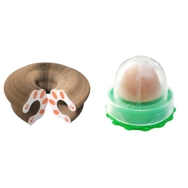 Tablero rascador para gatos, órgano mágico, rascador interactivo, juguete para gatos