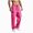 A80-Hot Pink, variant on Men's Casual Trousers Men Straight Leg Multiple Pockets Pants for Daily Wear Green,S
