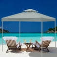 thumbnail image 4 of SATRINO Thickened Cloth Telescopic Tent Sunshade Rainproof Stall Folding Tent, 4 of 8