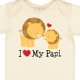 thumbnail image 4 of Inktastic I Love My Papi Childs Boys or Girls Baby Bodysuit, 4 of 5