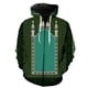 thumbnail image 1 of Sudadera con capucha y cremallera para hombre, estilo étnico, estilo Harajuku, de gran tamaño, estilo hip hop, ropa de calle moderna con estampado 3D, para adolescentes, con capucha, chaquetas informa, 1 of 6