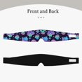 thumbnail image 2 of Disketp Skull flower funny Sleep Mask - Eye Mask for Sleeping, Full Eye Covers for Women/Men, Light Blocking Sleeping Mask for Travel Yoga Nap, 2 of 7