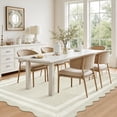 thumbnail image 6 of 5'x7' Neutral Beige Washable Modern Rug, 6 of 7