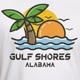 thumbnail image 3 of CafePress - Alabama Gulf Shores T Shirt - Fitted T-Shirt, Vintage Fit Soft Cotton Tee, 3 of 4