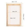 thumbnail image 2 of Unique Bargains Silk Screen Printing Frame Kit 36x24cm Wooden with 120 Mesh, 2 Pieces, 2 of 7