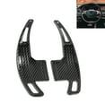 thumbnail image 1 of Accesorios interiores de extensión de paletas de cambio de volante de plástico negro Unique Bargains 1Set para Ford para Mustang 2015-2023, 1 of 6