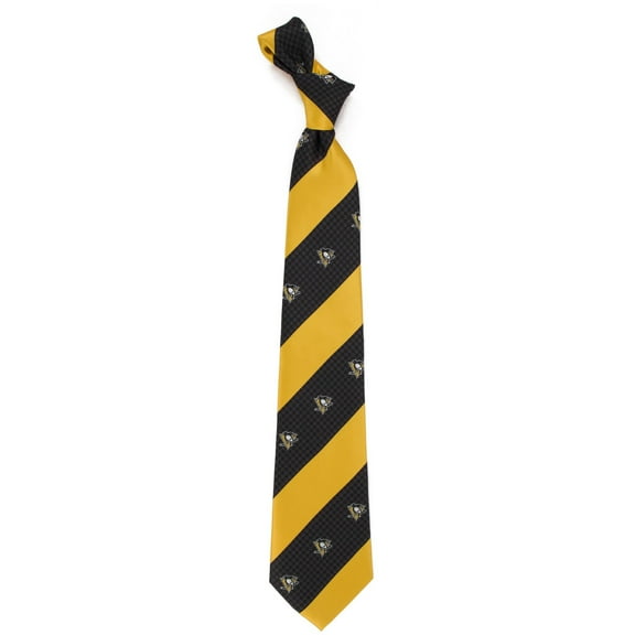 Men's Pittsburgh Penguins Geo Stripe Tie