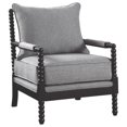 thumbnail image 2 of Miekor Furniture Grey and Black Removable Back Accent Chair W5U653, 2 of 9