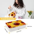 thumbnail image 5 of Seven Starred Ladybird PU Leather Jewelry Box with Removable Compartment and Necklace Holder - Portable Jewelry Display Case for Jewelry Boxes, 5 of 6