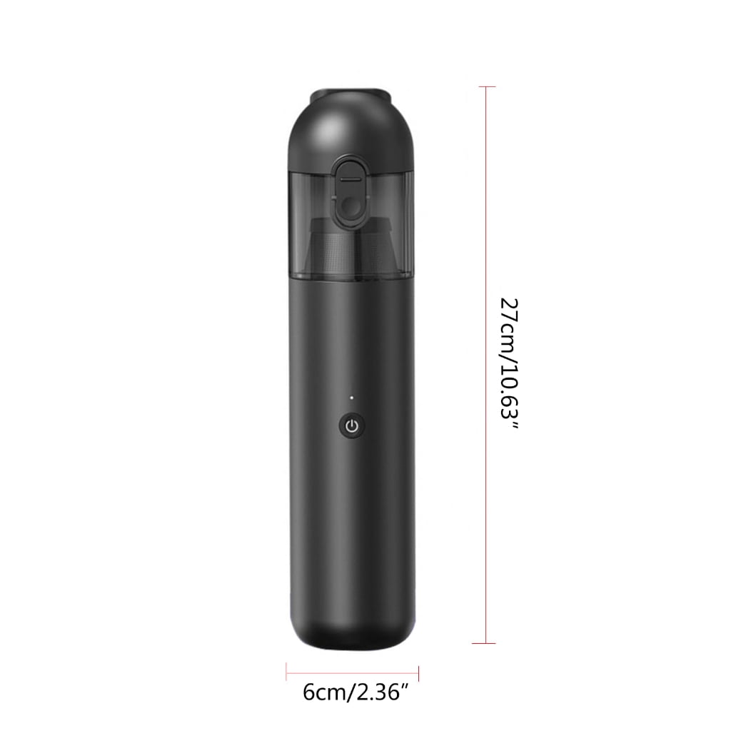 Zeiwohndc Rechargeable Air Duster Handheld Vacuum Cleaner Cordless for Car Home PC