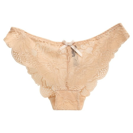 

Spdoo Seamless Underwear for Women Lace Bikini Panties Stretch Invisible Sexy Cheeky Hipster